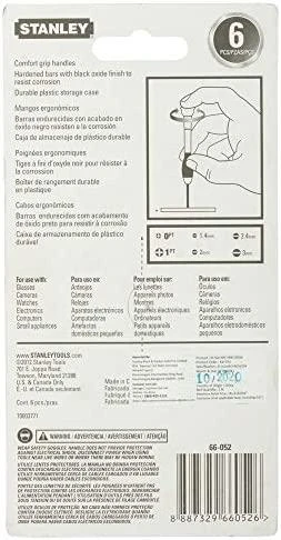 STANLEY Rinkinys WKRĘTAKÓW 6 vnt. "ZEGARMISTRZOWSKIE" 66-052