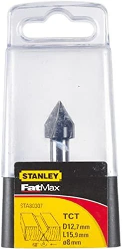 Tiesi pirštinė freza Stanley; 48 mm; 60/12,7 mm