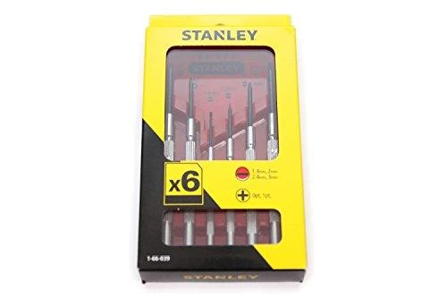 STANLEY Rinkinys WKRĘTAKÓW 6 vnt. "ZEGARMISTRZOWSKIE" KLASYCZNE 1-66-039