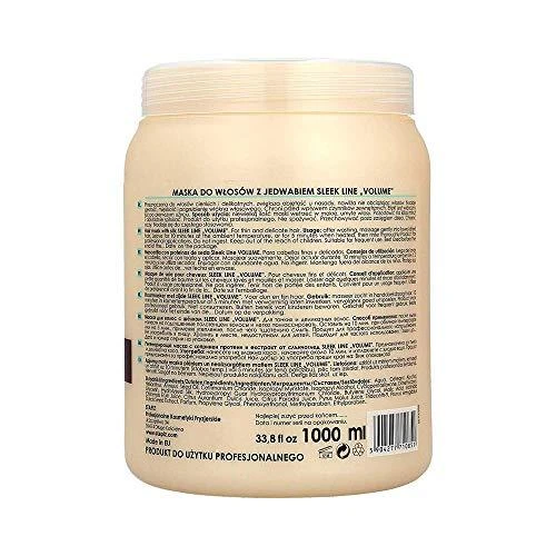 Stapiz Sleek Line Volume Hair Mask moterims, 1000 ml