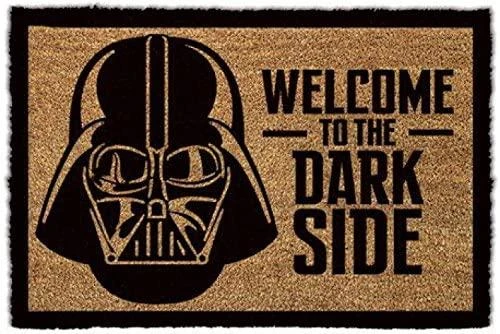 Pyramid Star Wars (Welcome To The Darkside) durų kilimėlis| 60x40cm