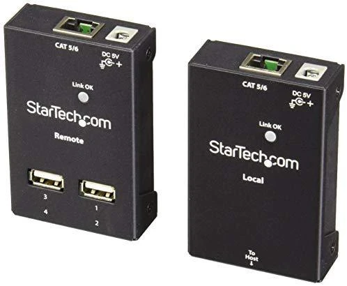 USB adapteris StarTech USB - RJ45 Juodas (USB2004EXTV)