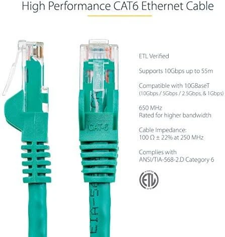 „StarTech CAT6 Zalias Patchcord 1M“ (N6PATC1MGN)