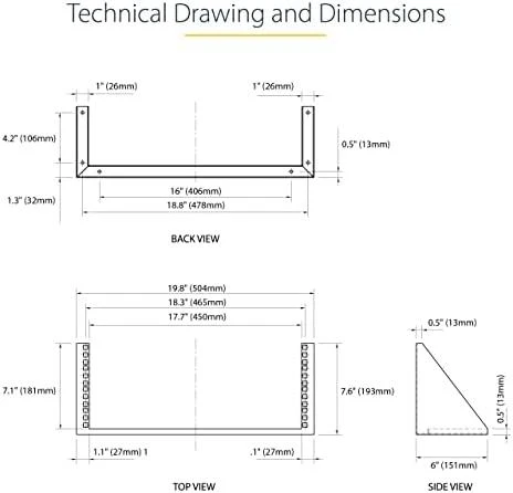 StarTech (RK419WALLV)