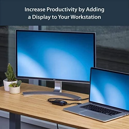 Startech USB adapteris prie monitoriaus jungiančios sistemos