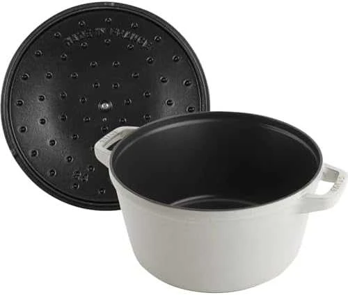 STAUB 3 ketaus indų rinkinys su Staub dangčiu