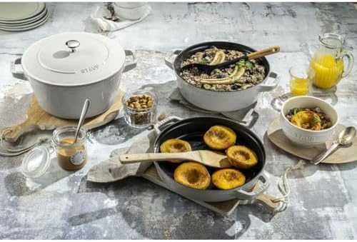 STAUB 3 ketaus indų rinkinys su Staub dangčiu