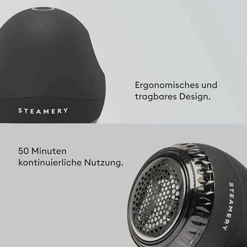 Steamery Pilo Lint Shaver - Matte Juodas