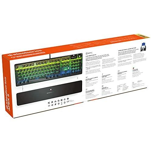 Klaviatūra SteelSeries Apex 5, US kalba, Juodos spalvos