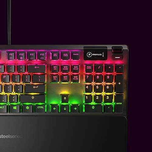 Klaviatūra SteelSeries Apex 5, US kalba, Juodos spalvos