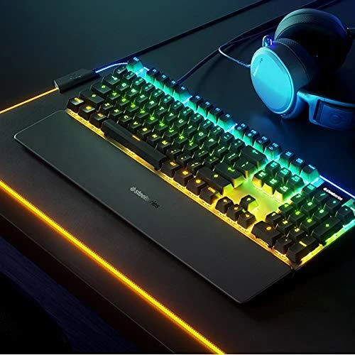 Klaviatūra SteelSeries Apex 5, US kalba, Juodos spalvos