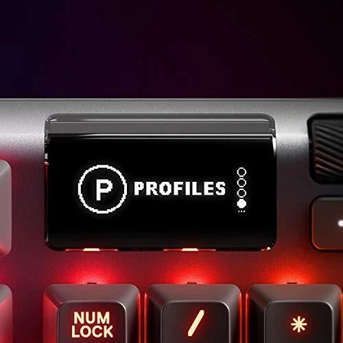 Klaviatūra SteelSeries Apex 5, US kalba, Juodos spalvos