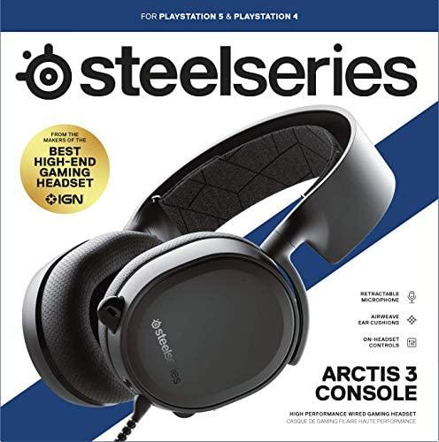 Žaidimų ausinės SteelSeries Arctis 3 