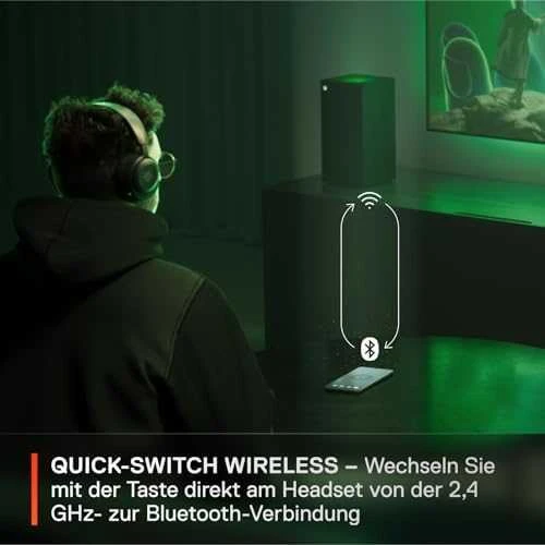 SteelSeries | Ausinės Žaidimams | Arctis Nova 5X | Bluetooth | Over-Ear | Mikrofonas | Belaidės | Juodas