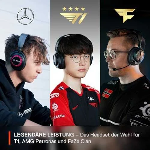 Žaidimų ausinės su mikrofonu SteelSeries Arctis Nova Pro Wireless P