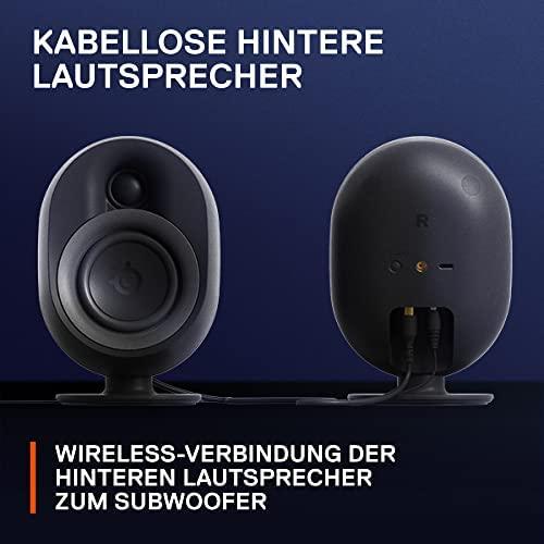 Kompiuterio kolonėlės SteelSeries Arena 9, Juodos spalvos