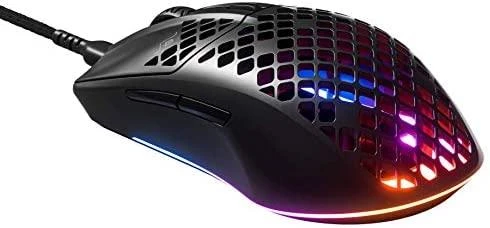 Žaidimų pelė SteelSeries Aerox 3 Onyx , Juodos spalvos