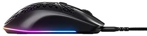 Žaidimų pelė SteelSeries Aerox 3 Onyx , Juodos spalvos