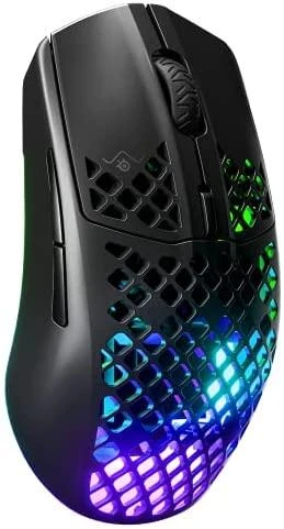 Belaidė Žaidimų pelė SteelSeries Aerox 3 Wireless, Juodos spalvos