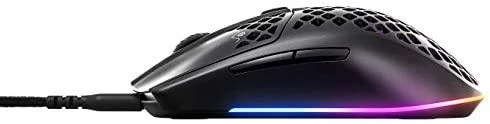 Žaidimų pelė SteelSeries Aerox 3 Onyx , Juodos spalvos