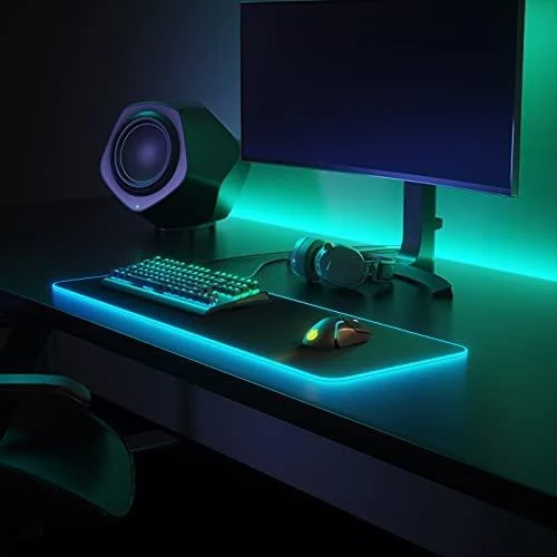 Medžiaginis pelės kilimėlis žaidimams SteelSeries QcK Prism Cloth RGB XL
