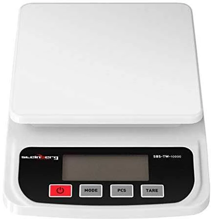 Steinberg Systems Elektroninės virtuvinės svarstyklės su vienetų skaičiavimo funkcija 10kg / 1g