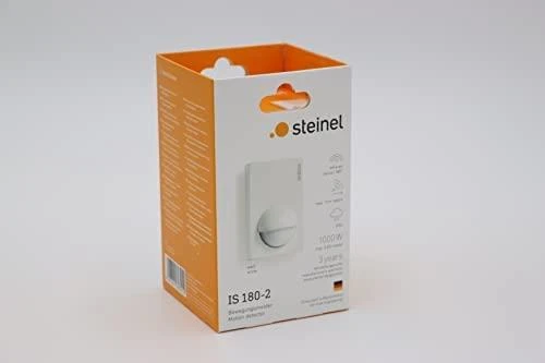 STEINEL IS 180-2 Infraraudonųjų spindulių judesio sensorius (baltas)