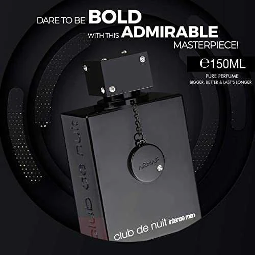 Kvepalai vyrams Armaf Club De Nuit Intense EDP, 200 ml