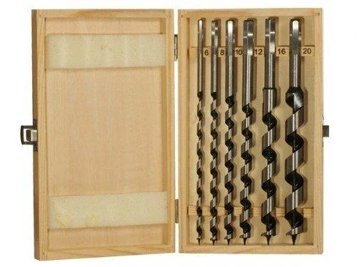 Grąžtas Toya Sa Poland VOREL medienos grąžtų rinkinys, 6 vnt. / 230 mm, 10–20 mm, 22465