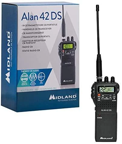 Midland Radijas CB ALAN 42DS AM/FM skaitmeninis triukšmo slopintuvas