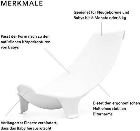 Stokke Flexi Bath - vonios įdėklas | Baltas