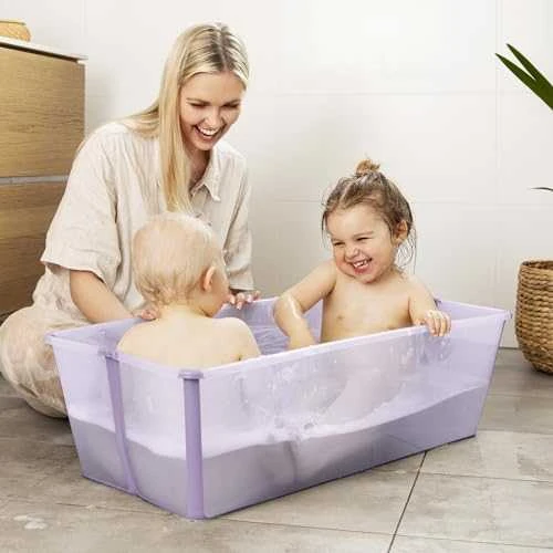 Stokke Flexi Bath - X-Large sulankstoma kūdikio vonelė | Levandos