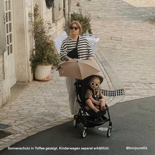Stokke Yoyo - skėtis vežimėliui | Juoda