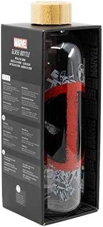 STOR Marvel Deadpool glass bottle 1030ml