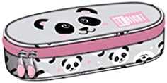 ST.RIGHT Pieštukas Case with Equipment Double Pencils Markers Pilkas Panda PC04 5326 Krepšys su įrangos dvigubai pieštukai žymekliai Pilka Panda PC04 5326