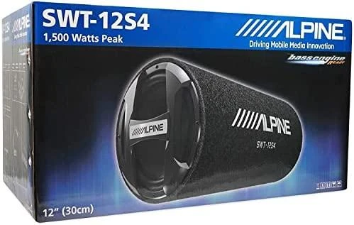 Subwoofer Alpine SWT-12S4 (juodos spalvos)