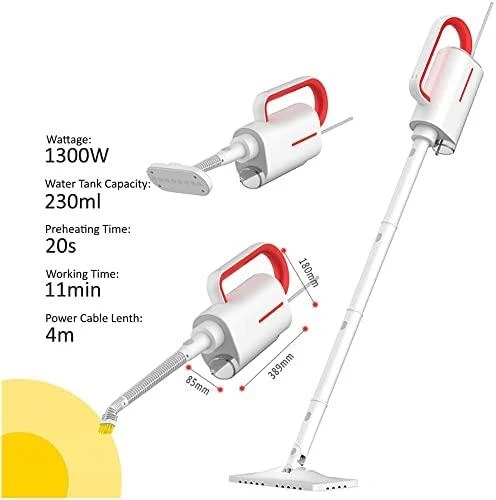 Xiaomi DEERMA Malaysia Daugiafunkcis garų įrenginys 5in1, ZQ610 (Baltos spalvos)