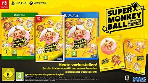 „Super Monkey Ball: Banana Blitz HD“ – „PlayStation 4“