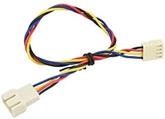 SuperMicro 4 kontaktų – 4 kontaktų, 0,24 m, daugiaspalvis (CBL-0296L)