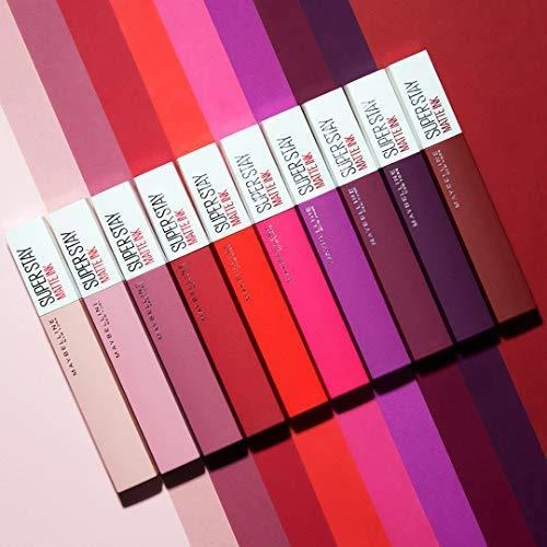 Maybelline New York Superstay Matte Ink Skysti matiniai lūpų dažai, 5 ml, spalva - 60 Poet