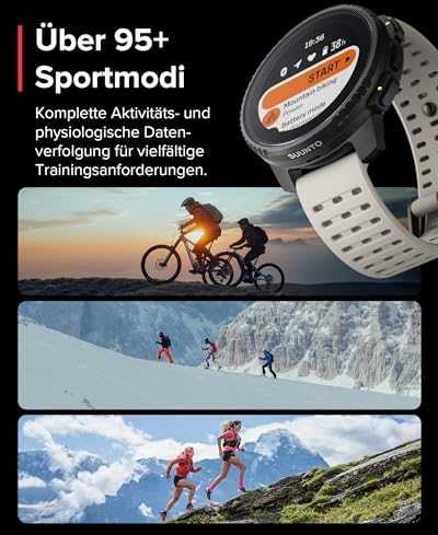 Išmanusis laikrodis Suunto Vertical, Juodos spalvos korpusas su smėlio spalvos dirželiu