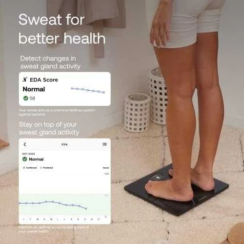 Withings Svarstyklės Body Comp - Juodos spalvos