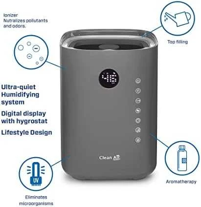 Oro drėkintuvas Clean Air CA-605T SMART