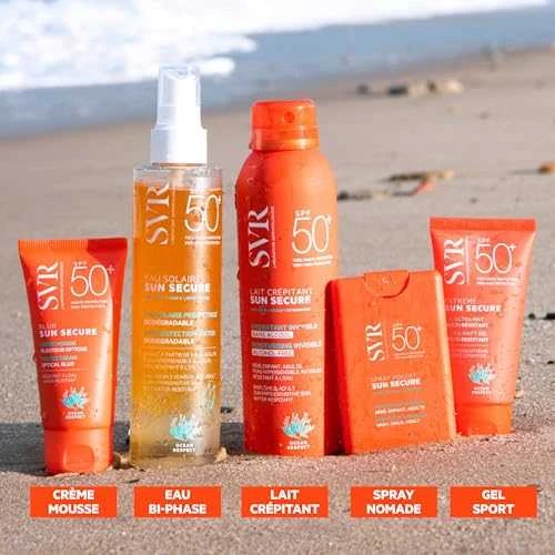 Svr Sun Secure Mist SPF 50 apsauginė dulksna nuo saulės, 200 ml