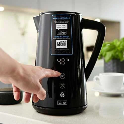 Amazon Echo Dot (5. Gen) nešiojama išmanioji kolonėlė, Mėlynos spalvos