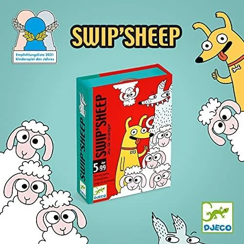 KNYGA Djeco Kortų žaidimas - Swip'Sheep ( DJ05145 )