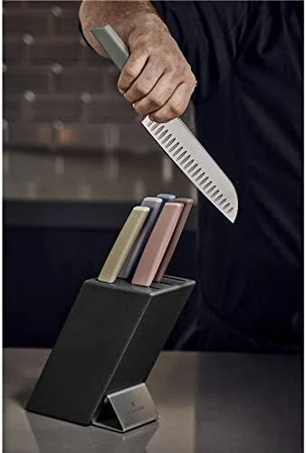 „Victorinox Modern Peilis“ kaladėlės, 6 vnt., buko medienos