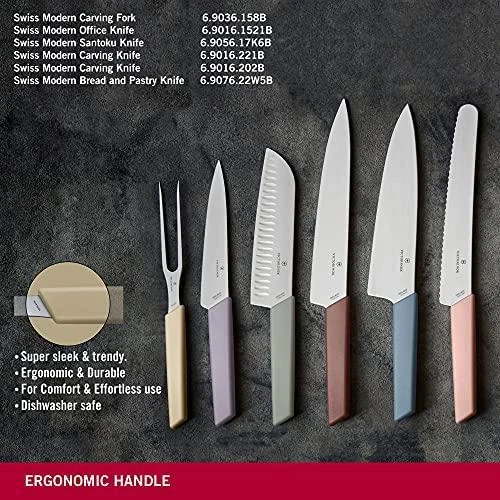 „Victorinox Modern Peilis“ kaladėlės, 6 vnt., buko medienos