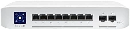 UBIQUITI USW-ENTERPRISE-8-POE UNIFI SWITCH 8x 2.5GB/S RJ45 POE+ 2x 10GB/S SFP+ TOUHSEKRANAS IŠ VISO 120W