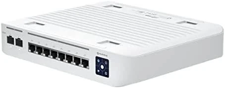 UBIQUITI USW-ENTERPRISE-8-POE UNIFI SWITCH 8x 2.5GB/S RJ45 POE+ 2x 10GB/S SFP+ TOUHSEKRANAS IŠ VISO 120W